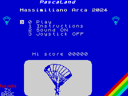 Opening screen