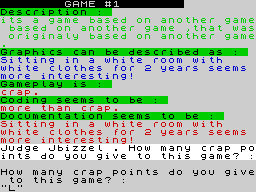 Running screen