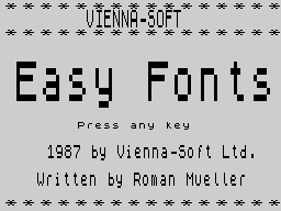 Opening screen