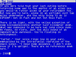 Running screen
