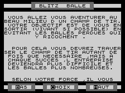 Opening screen
