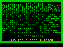 Opening screen