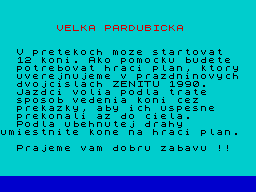 Opening screen