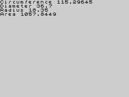Running screen