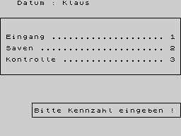 Running screen