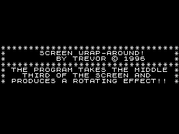 Running screen