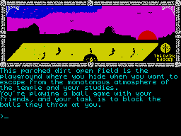 Running screen