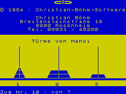 Running screen