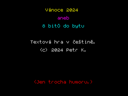Opening screen