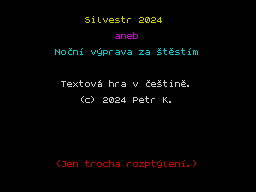 Opening screen