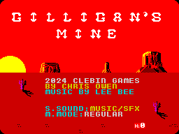 Opening screen