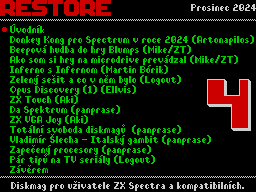 Opening screen