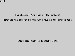 Opening screen