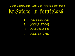 Opening screen