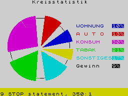 Running screen
