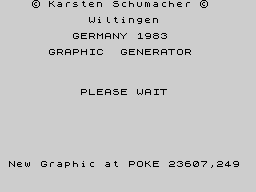 Opening screen