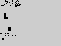 Running screen