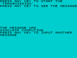 Running screen