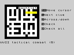 Running screen