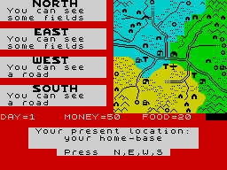 Running screen