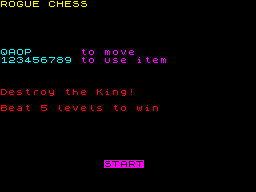 Opening screen