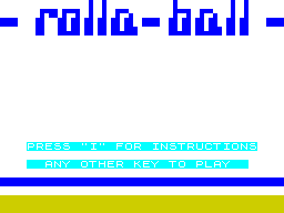 Opening screen
