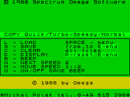 Running screen