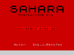 Opening screen