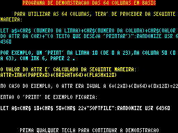 Running screen