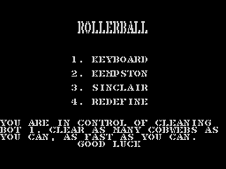 Opening screen
