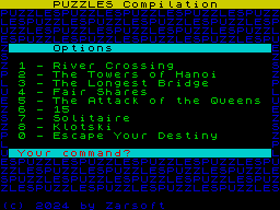 Running screen