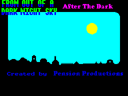 Running screen