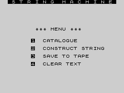 Running screen
