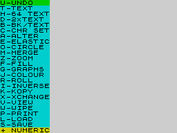 Running screen
