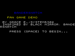 Opening screen