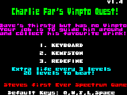 Opening screen