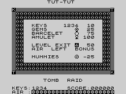 Opening screen