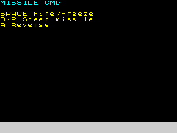 Opening screen