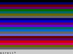 Running screen