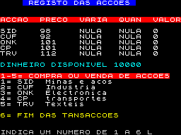 Running screen