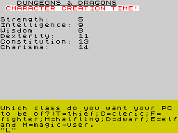Running screen