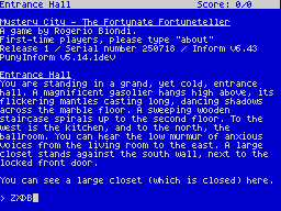 Running screen