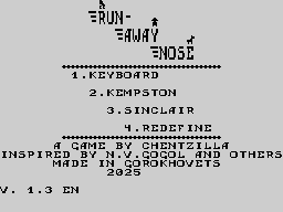Opening screen