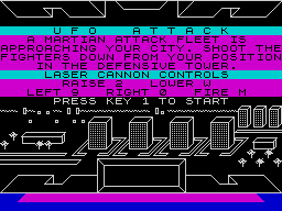 Opening screen