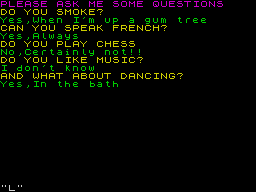 Running screen