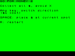 Opening screen
