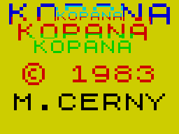Opening screen