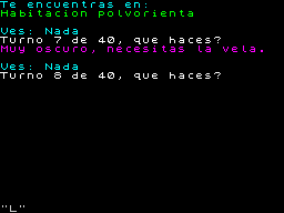 Running screen