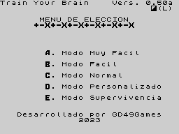 Opening screen