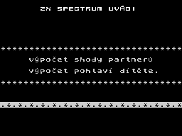 Opening screen